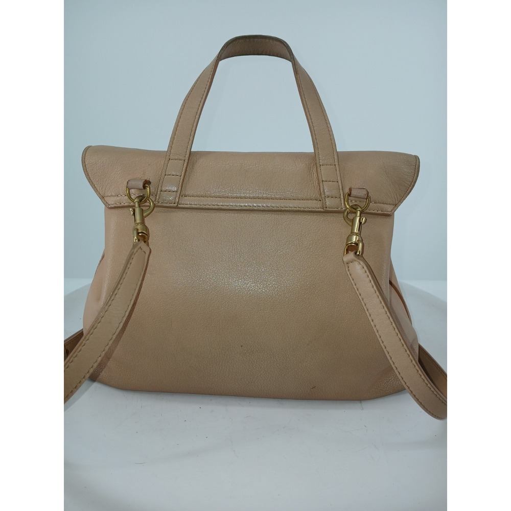 MANSUR GAVRIEL Tan Leather Buttery Soft Purse Handbag Bag Backpack A133 - Picture 2 of 10